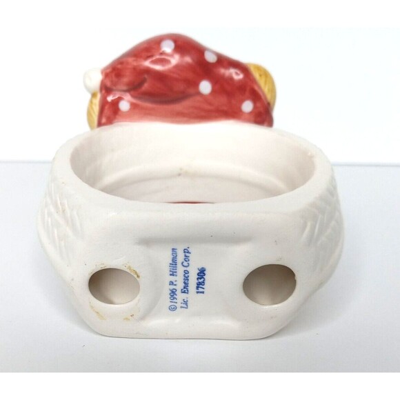 Cherished Teddies Napkin Rings 1996 Priscilla Hillman Winter Holiday Decorations - Picture 5 of 12